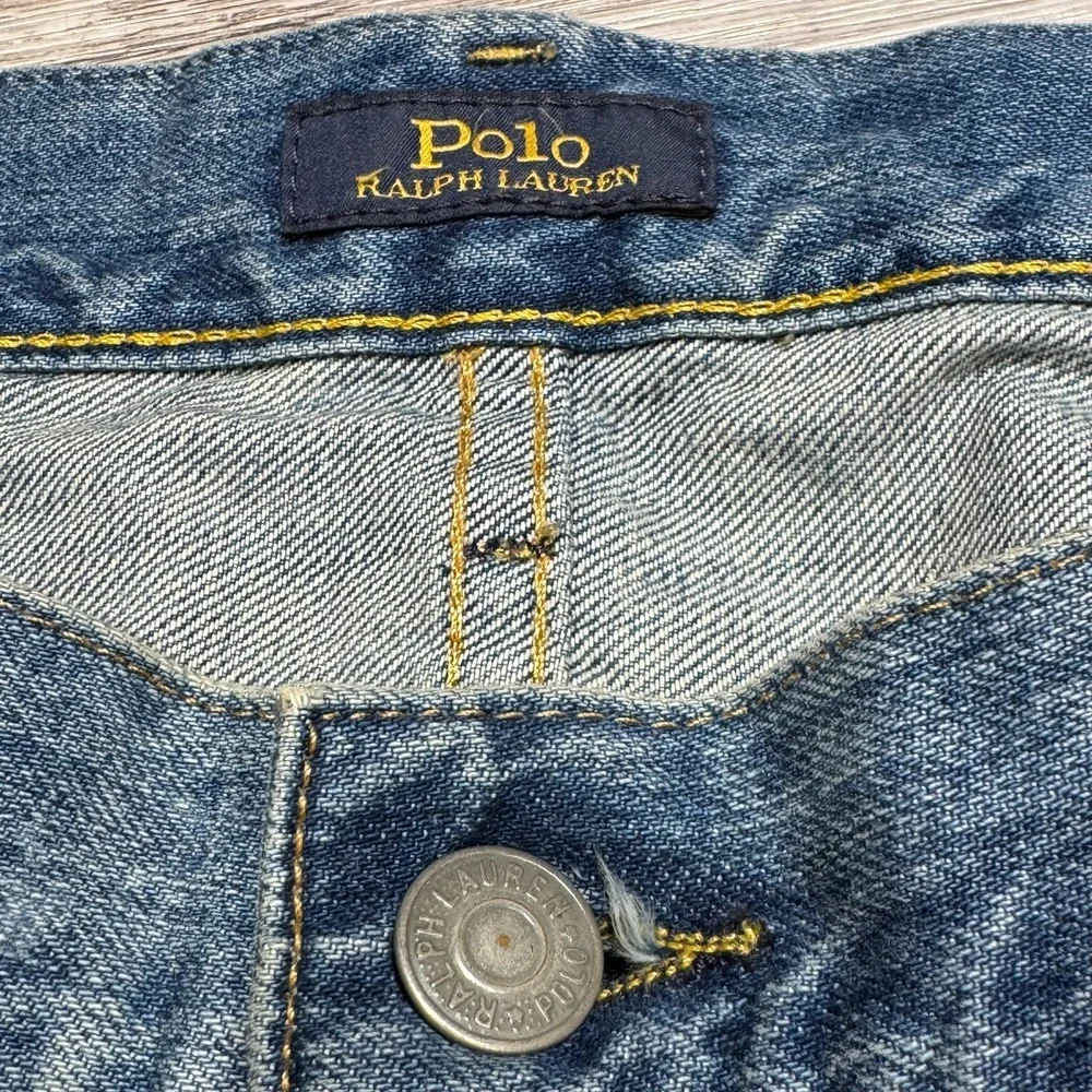 Polo Ralph Lauren Hampton Relaxed Straight Jeans Mens 36x32